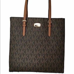 🎉HP🎉 Michael Kors Brown Jet Set Travel Tote